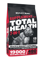 Bully Max Total Health 7in1 Dog Supplement Powder, 368g, Multicolour