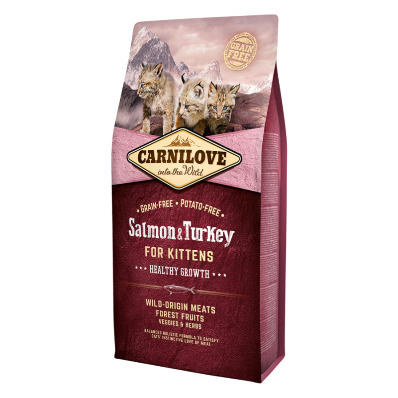 

Carnilove Kitten - Salmon & Turkey - 6kg