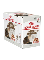 Royal Canin Ageing Cat Gravy Pouch Cat Wet Food, 12 x 85g