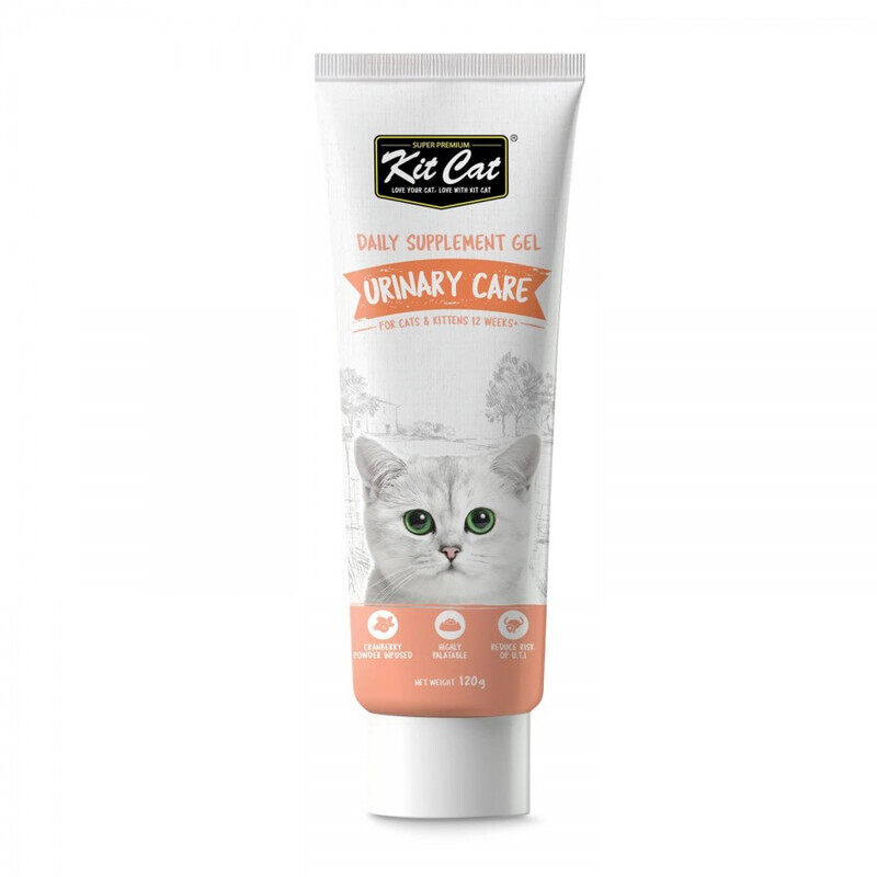 

KitCat Daily Nutritional Supplement Gel - Urinary Care - 120g