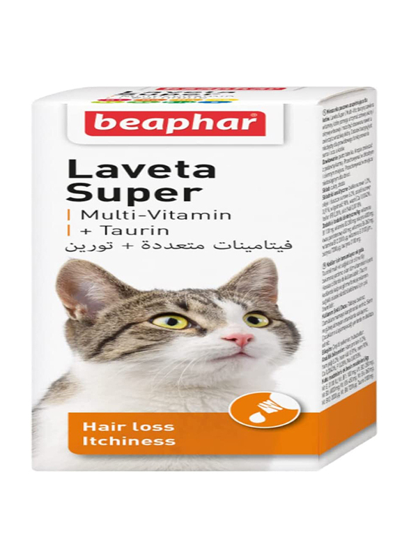 Beaphar Multi Vitamin Cat Paste, 100g, White