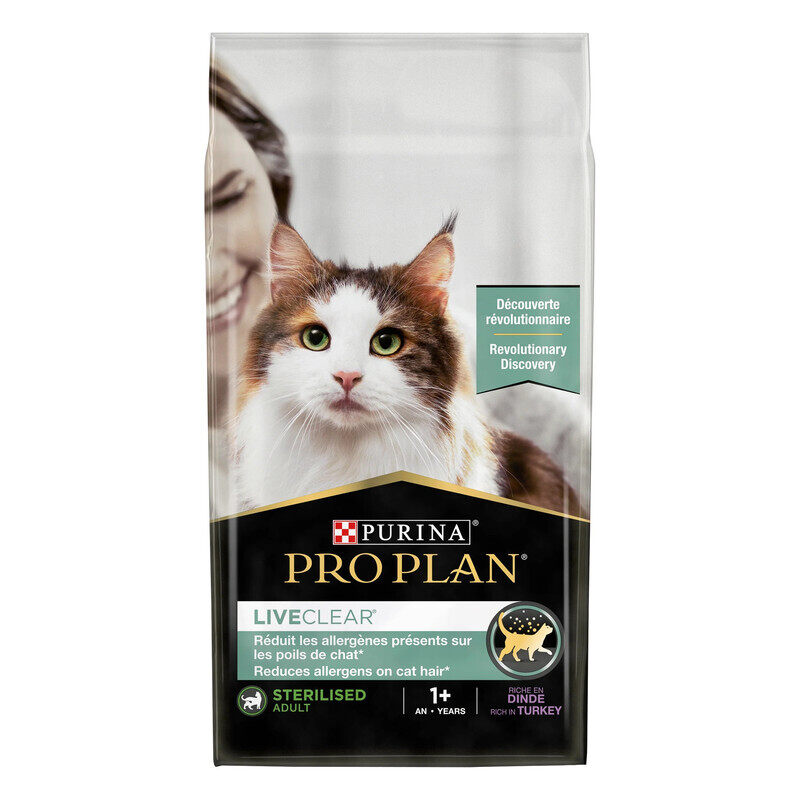 

Pro Plan Adult Liveclear Sterilized - Turkey - 1.5kg