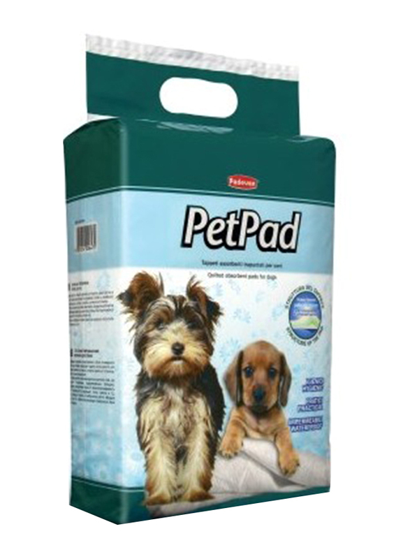 Padovan PetPad for Dogs, 60 x 90cm, 40 Pieces, Large, White
