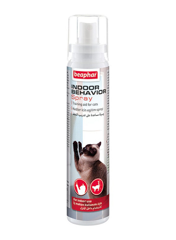 

Beaphar Indoor Behavior Spray for Cat, 125ml, White