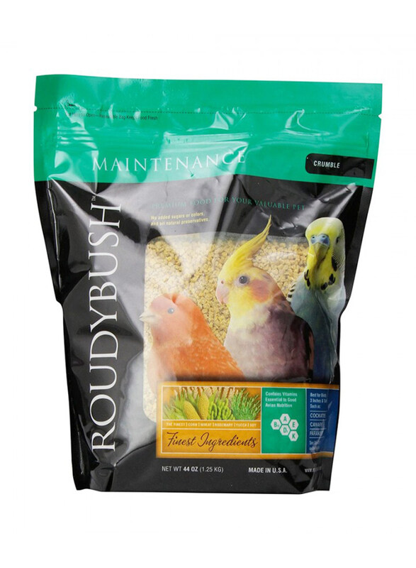 

Roudybush Maintenance Crumble Small Parrot Dry Birds Food, 1.25Kg