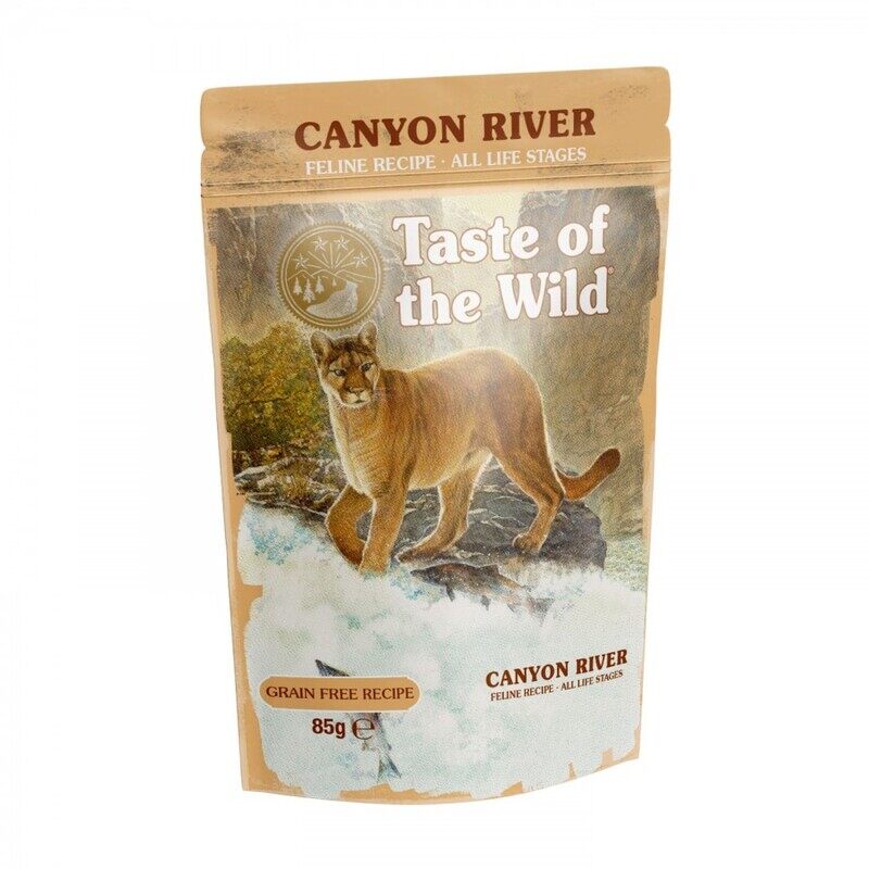 

Taste of The Wild Feline Canyon River - Chunks in Gravy - POUCH - BOX - 12*85g
