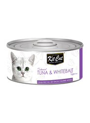 KitCat Tuna & Whitebait/Deboned Can Wet Cat Food, 80g