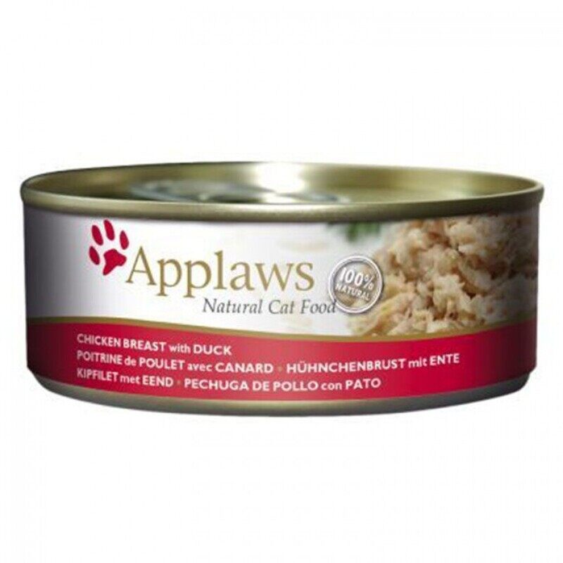

Applaws Chicken With Duck Cat - CAN - BOX - 24*156g