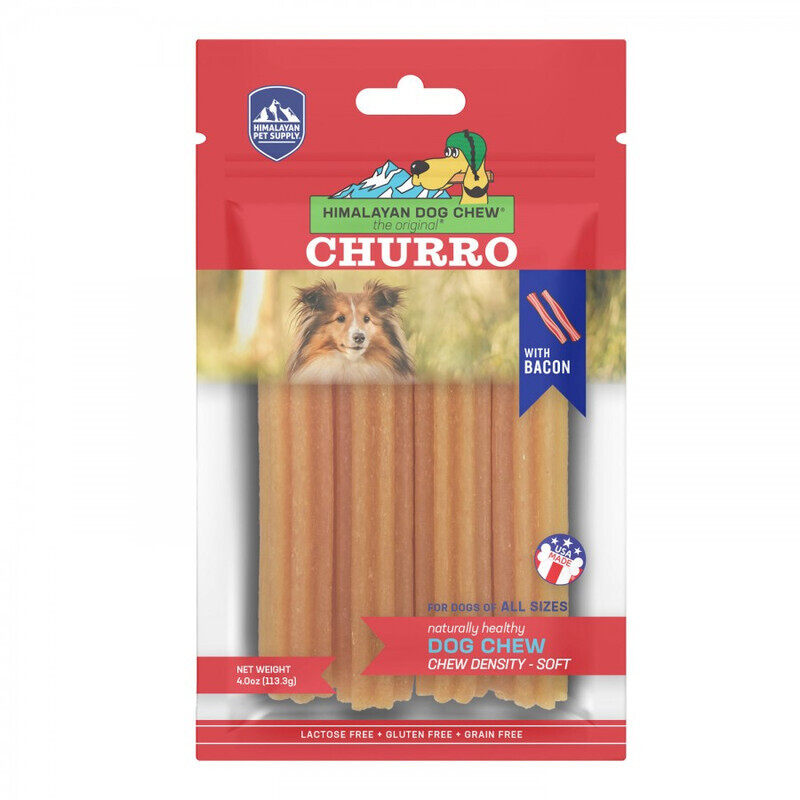 

Himalayan Dog Treat Churro - Bacon - 113.3g