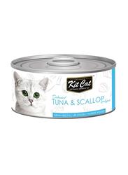KitCat Tuna & Scallop Can Cat Wet Food, 24 x 80g
