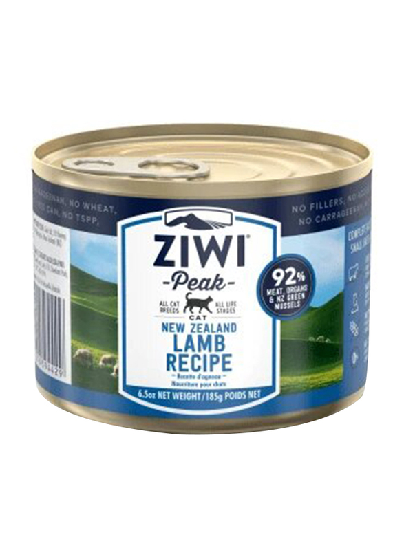 Ziwi Peak Lamb Recipe Can Dry Cat Food, 185g