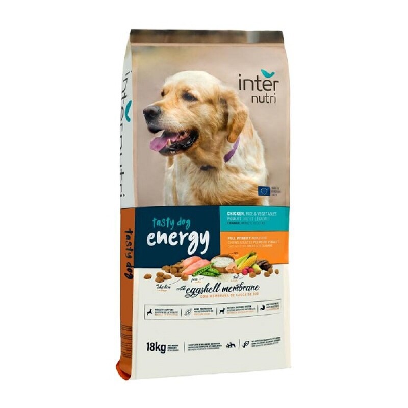 

Internutri TASTY Dog Energy - Chicken & Rice - 18kg