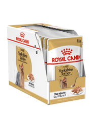 Royal Canin Adult Yorkshire Pouch Dog Wet Food, 12 x 85g