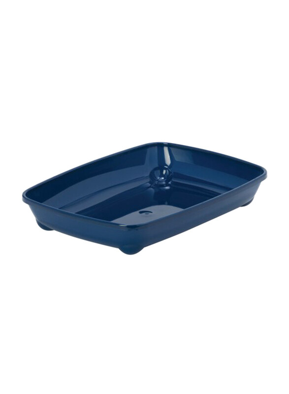 Moderna Arist Cat Litter Box, Xtra Small, Dark Blue