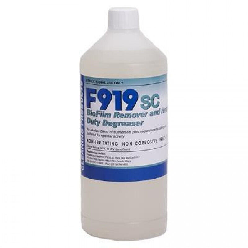 

F10 F919 SC BioFilm Remover & Heavy Duty Degreaser - 1L