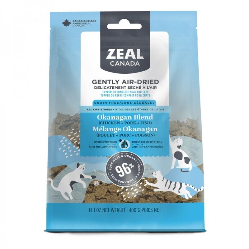 

ZEAL Cat Food - Chicken, Pork & Fish - 400g