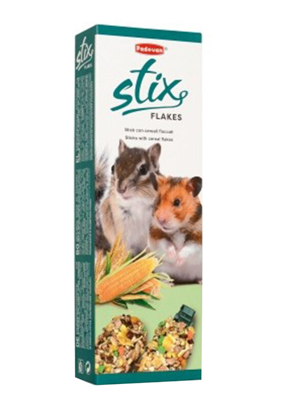 

Padovan Stix Flakes Dry Hamster Food, 100g