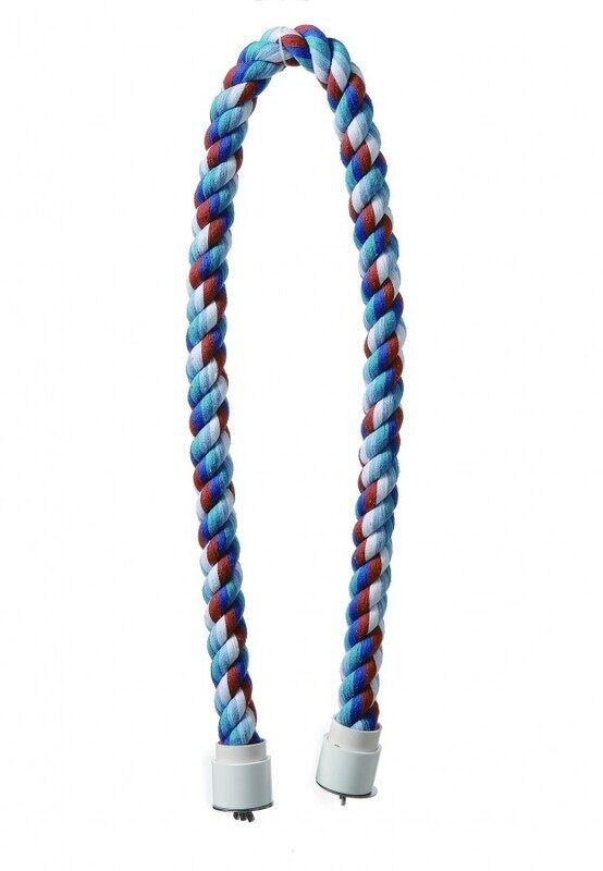 

Coollapet Bird Cotton Rope Perch - Blue - XL