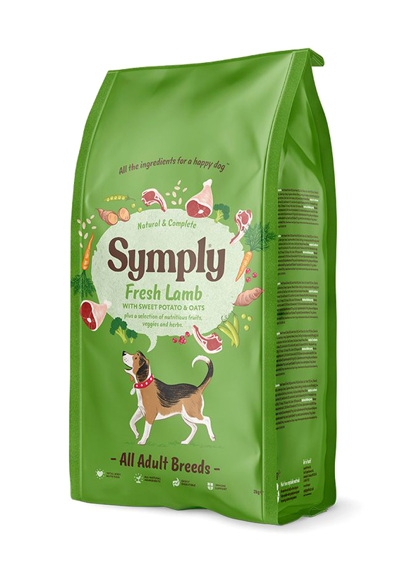 Symply Fresh Lamb Adult Dog Dry Food, 12 Kg