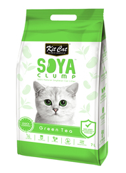 Kitcat Soya Clumping Cat Litter, 7Liter, Green Tea