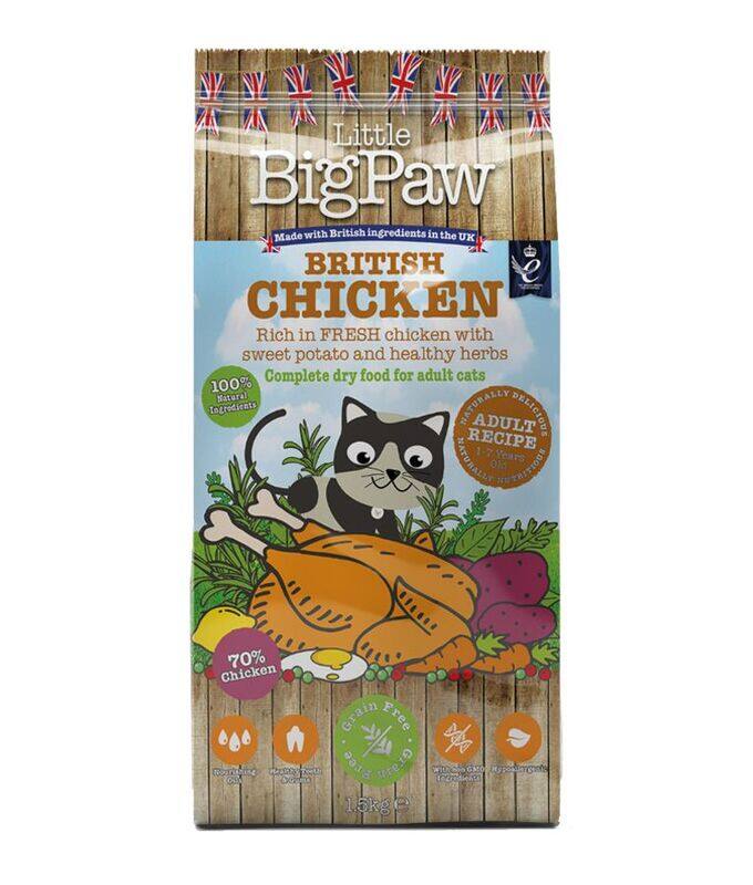 

Little BigPaw Cat - British Chicken - 1.5kg