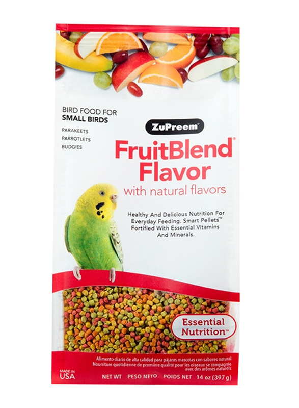 ZuPreem FruitBlend for Small Bird Dry Food, 397g