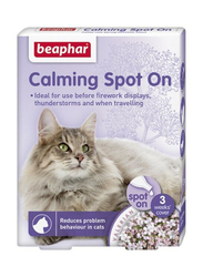 Beaphar Calming Spot on for Cat, 3 Count, Purple