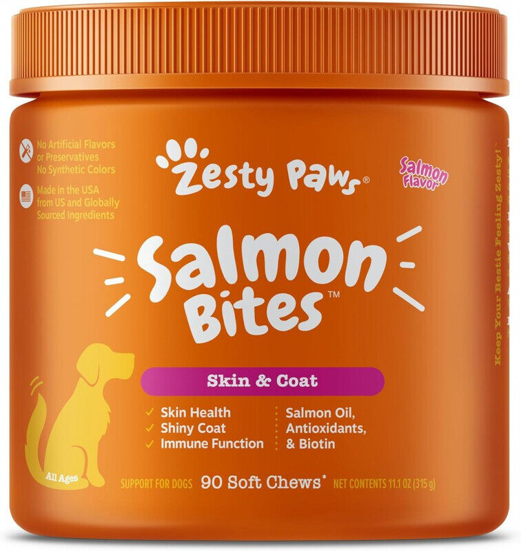 

Zesty Paws Salmon Bites - 90ct