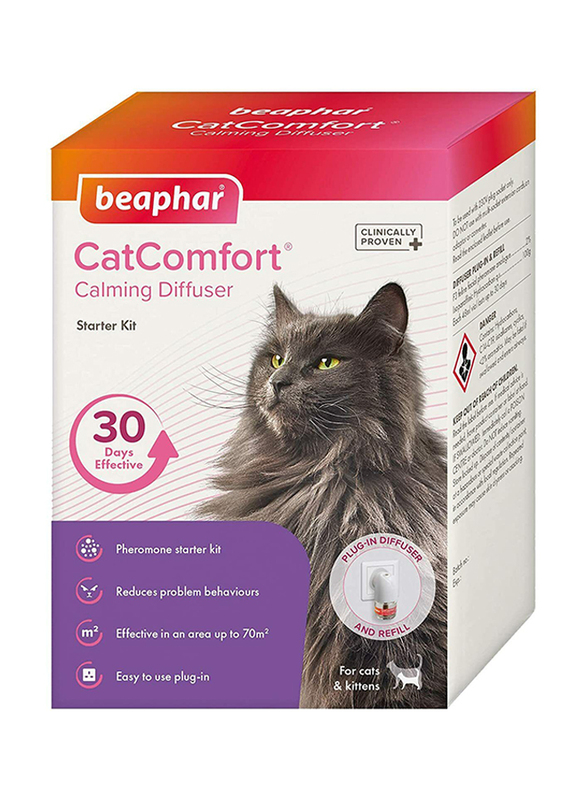 Beaphar Cat Comfort Starter Kit Diffuser, 48ml, Clear