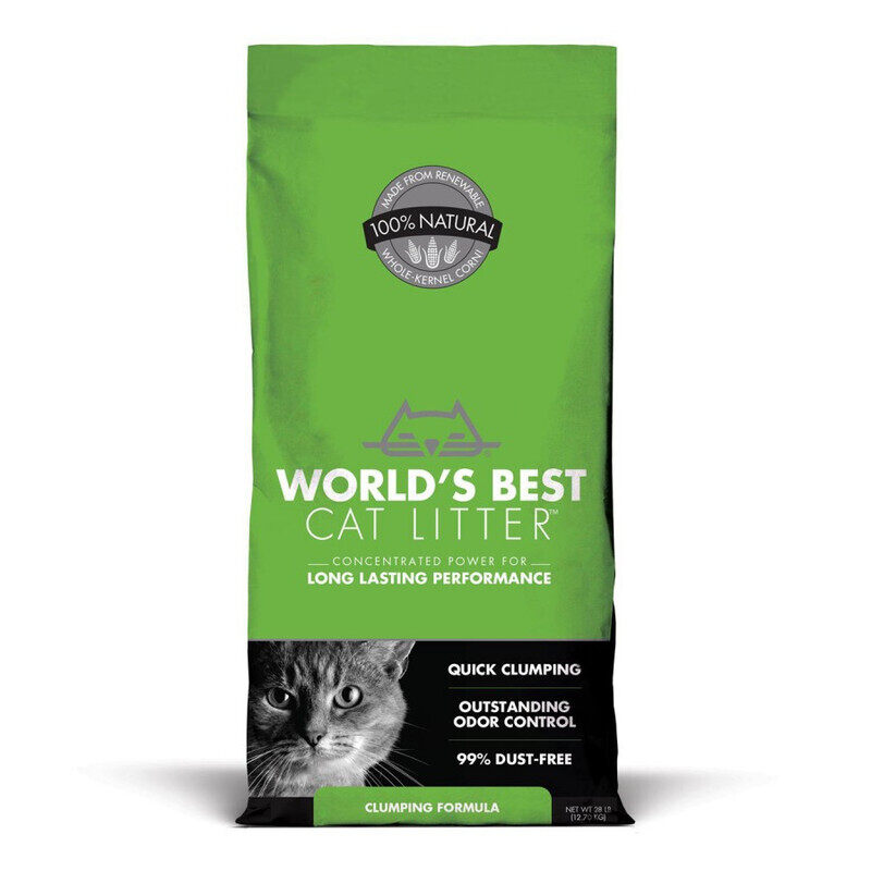 

World's Best Cat Litter - Clumping - Green - 12.7kg