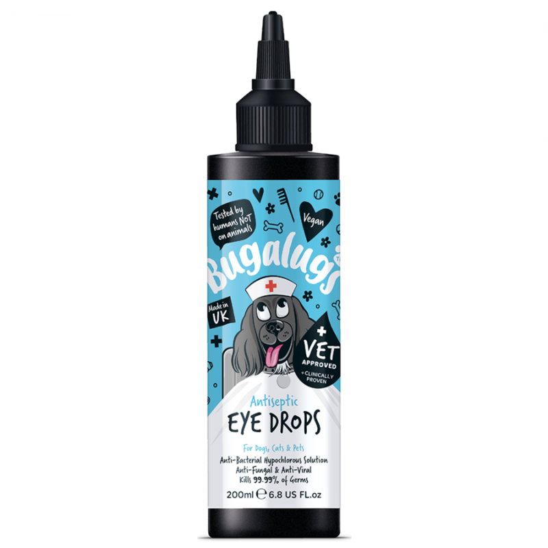 

Bugalugs Eye Drops - Antiseptic - 200ml