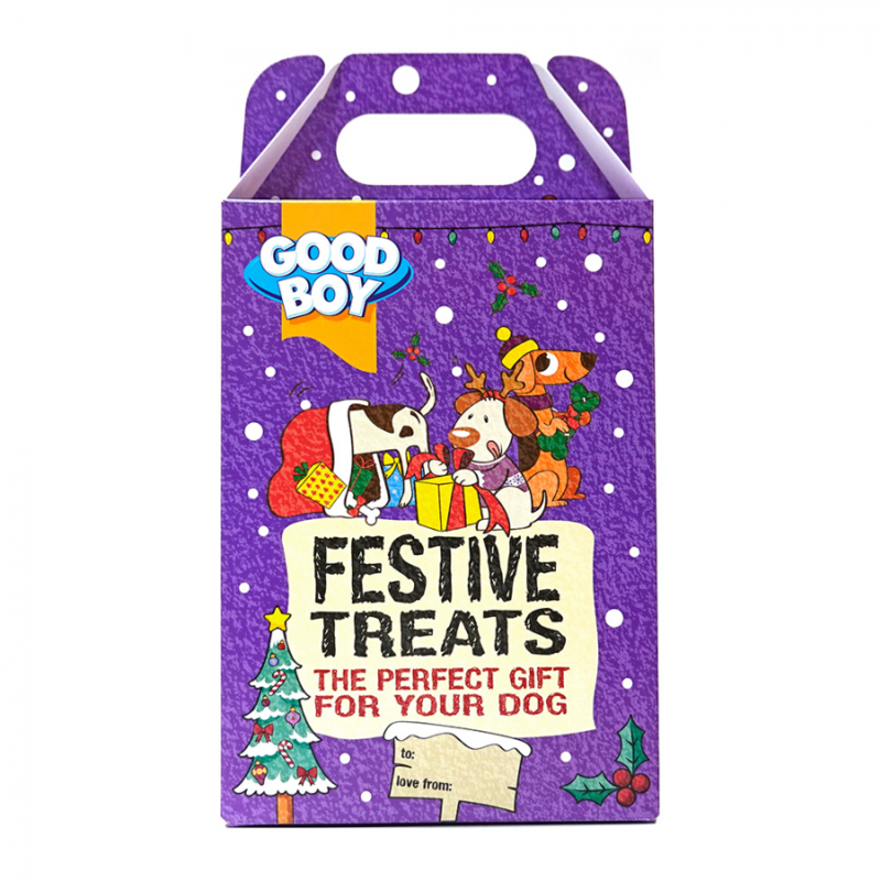 

Good Boy Armitage Christmas Pack - Dog Crunchy Treat - Purple - 3*60g