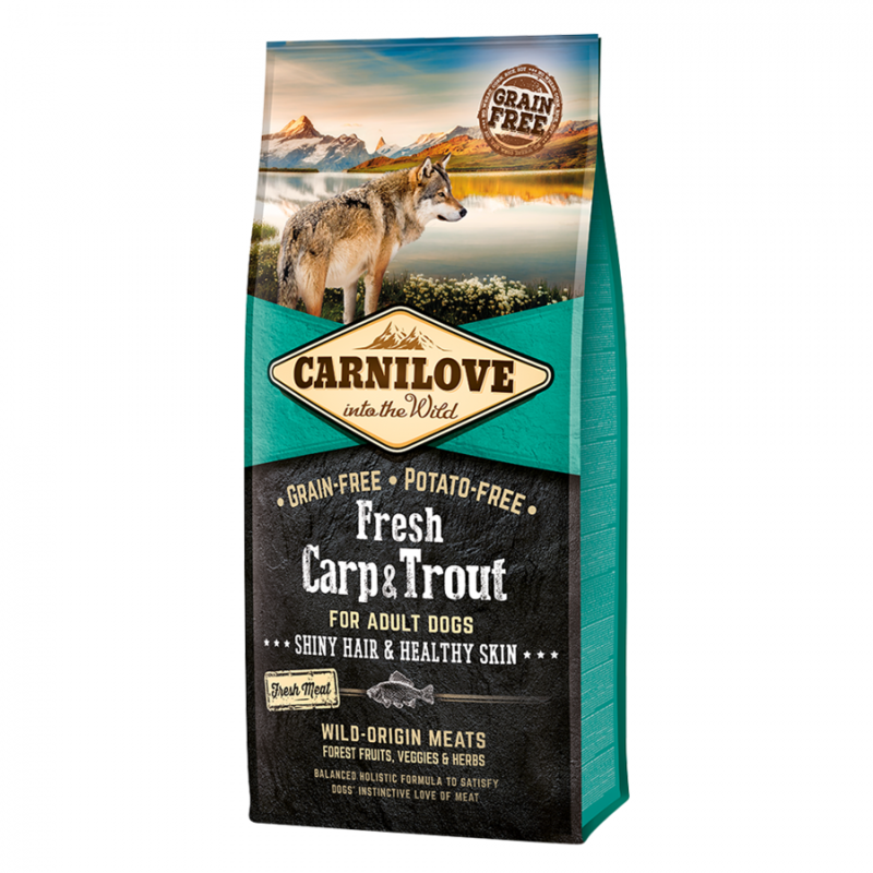 

Carnilove Adult Dog - Fresh Carp & Trout - 12kg