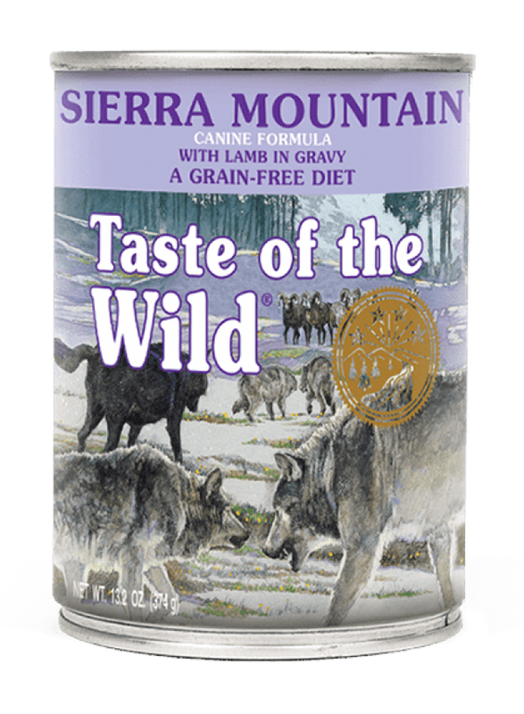 Taste of The Wild Sierra Mountain Canine Dog Wet Food, 390g
