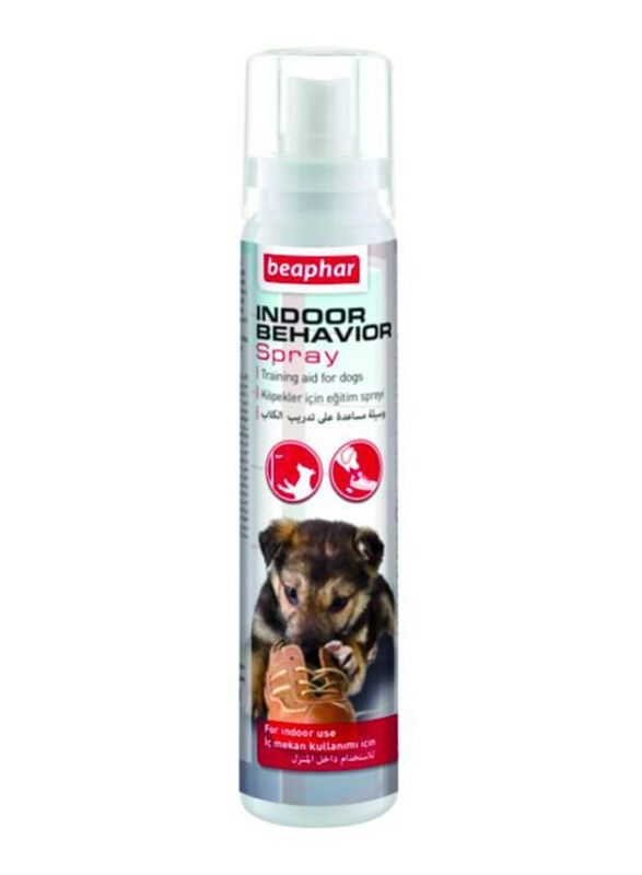 

Beaphar Indoor Behavior Spray for Dog, 125ml, White