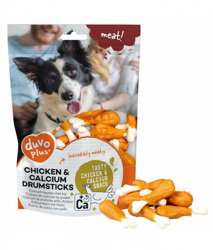 

DUVO+ Dog Treat - Chicken & Calcium Drumsticks - 180g