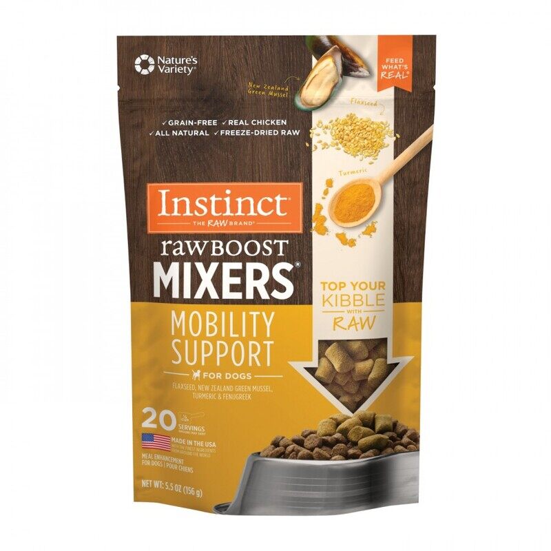 

Instinct Adult Dog Raw Topper - Mobility Support - 156g