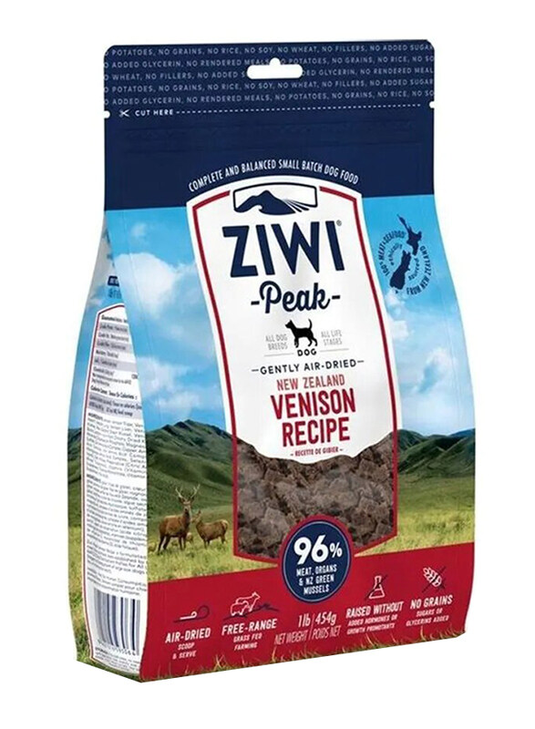 

Ziwi Peak Venison Air Dried Dog Dry Food, 1 Kg