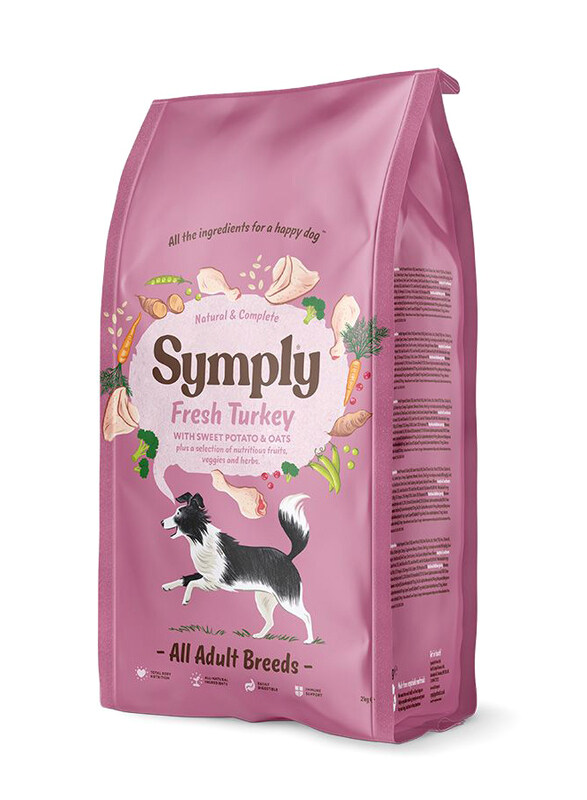 

Symply Fresh Turkey Adult Dog Dry Food, 12 Kg
