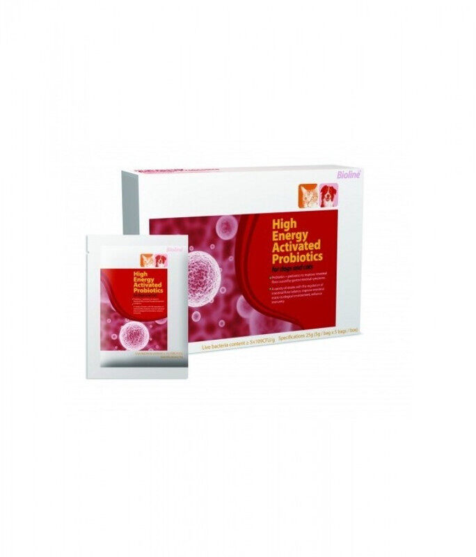 

Bioline Activated Probiotics - Dog & Cat - 25g