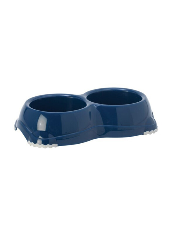 

Moderna Double Smartly Double Bowl, Medium, Blue
