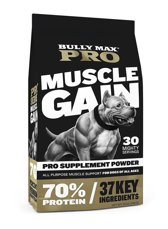 

Bully Max Pro Series Muscle Gain Powder Dog Dry Food, 368g