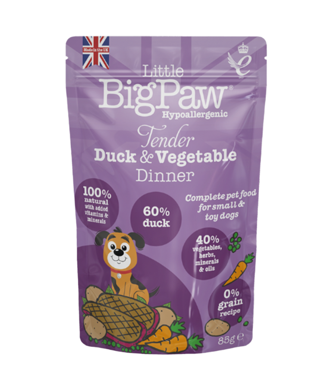 

Little BigPaw Dog - Duck & Vegetable - Pouch - BOX - 8*150g