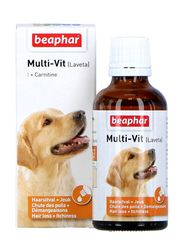 Beaphar Multi Vitamin for Dog, 50ml, Multicolour