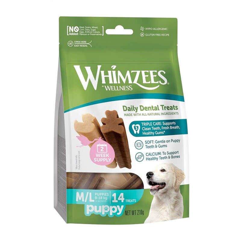 

Whimzees Puppy Stick - M/L - 14pcs