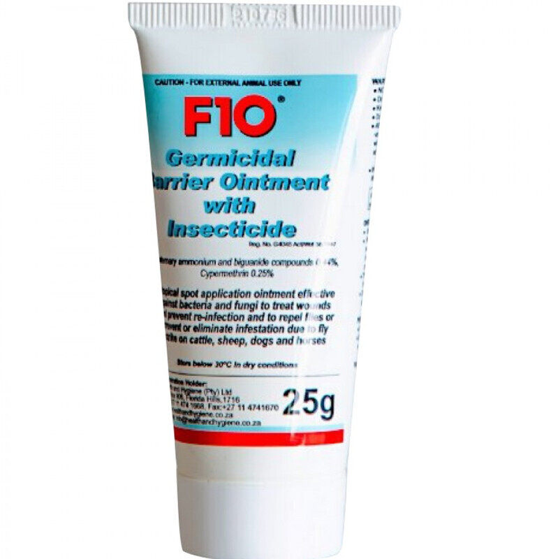 

F10 Germicidal Ointment with Insecticide - 25gr