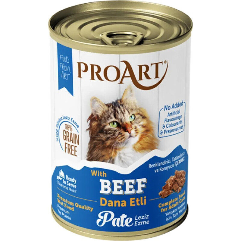 

ProArt Adult Cat Food - Chicken CHUNKS in Gravy - Can - BOX - 24*400g