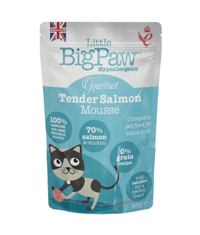 

Little BigPaw Cat - Atlantic Salmon Mousse - Pouch - BOX - 12*85g