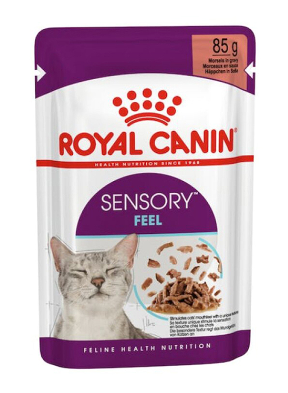 Royal Canin Sensory Feel Gravy Cat Wet Food Pouch, 85g