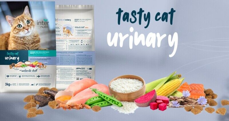 

Internutri TASTY Cat Urinary - Rice, Egg & Vegetable - 3kg